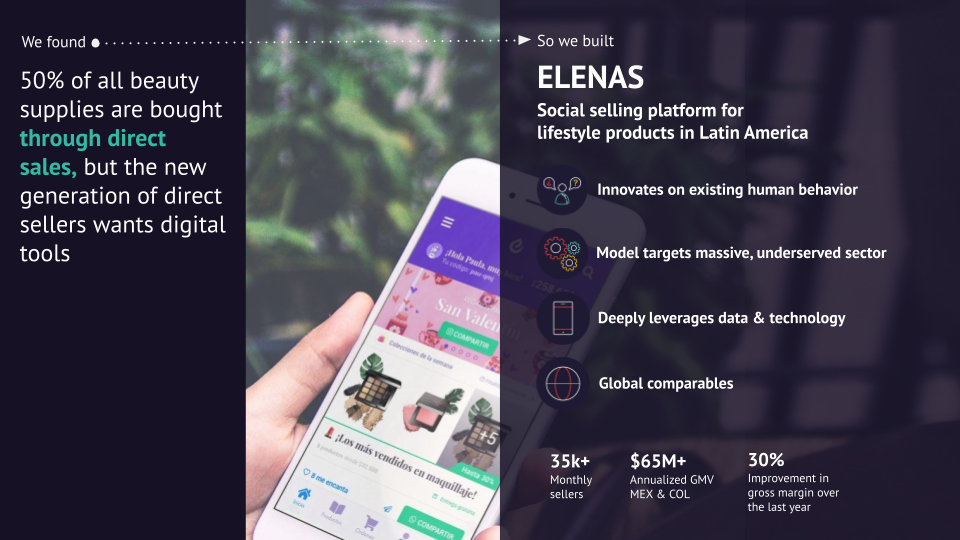 Elenas: A 10X better model for Direct Sales 